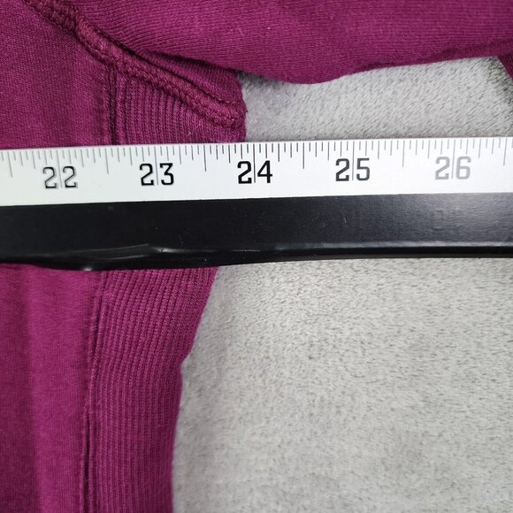 Womens Active Life Purple Pullover Sweatshirt Long Sleeve Side Slits Size XXL - Picture 5 of 7